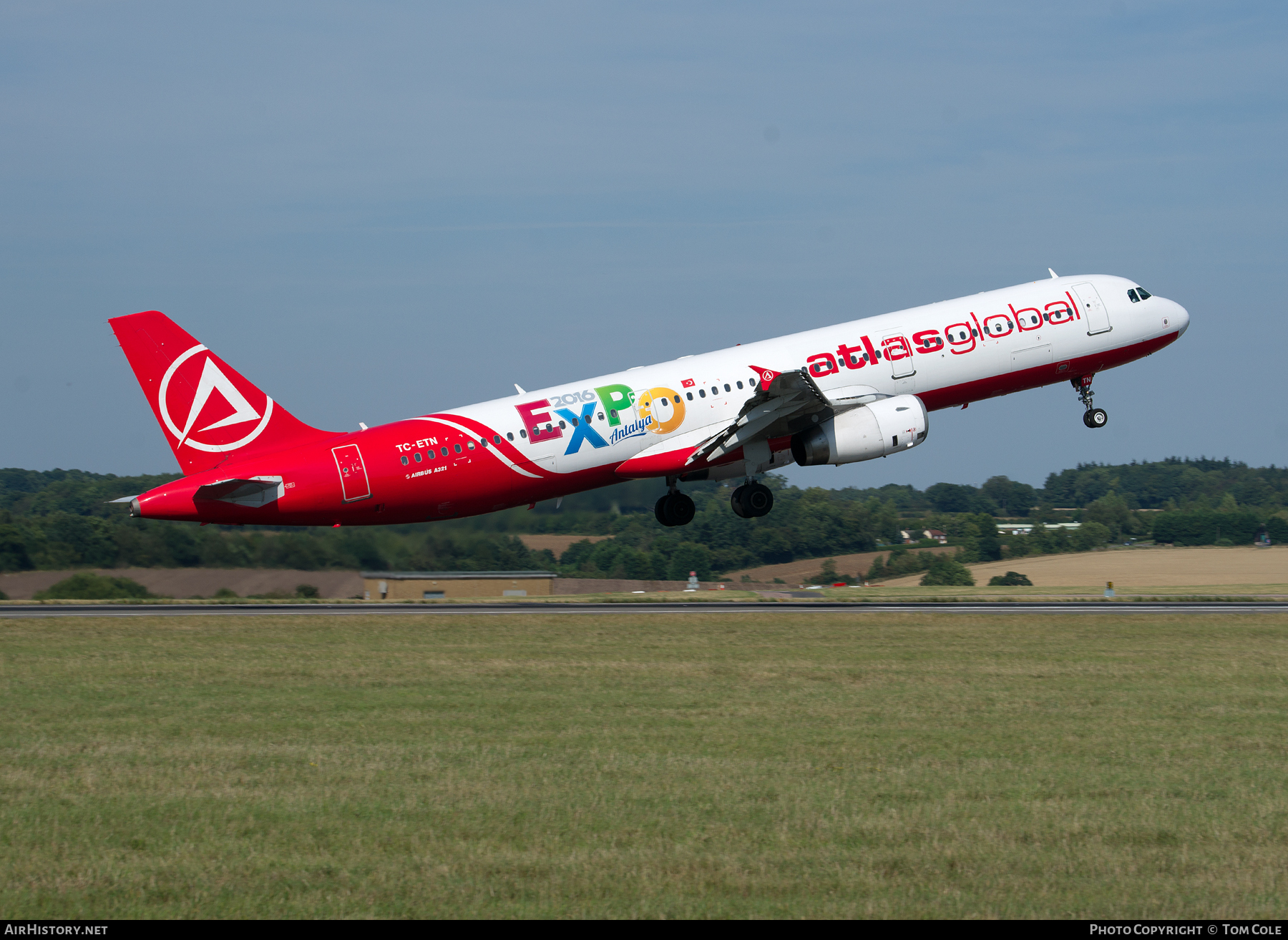 Aircraft Photo of TC-ETN | Airbus A321-131 | AtlasGlobal Airlines | AirHistory.net #64241