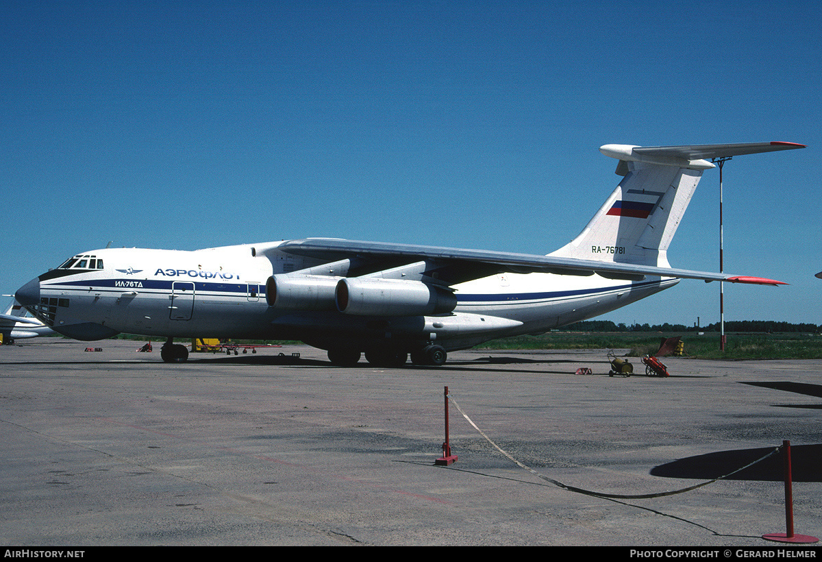 Aircraft Photo of RA-76781 | Ilyushin Il-76TD | Aeroflot | AirHistory.net #64253