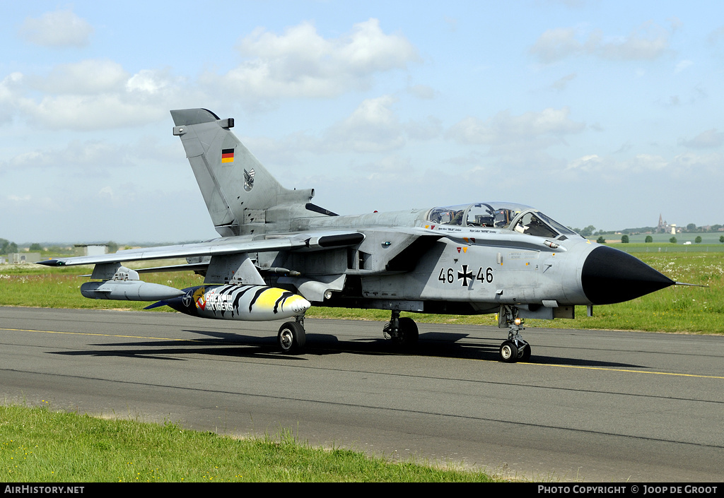 Aircraft Photo of 4646 | Panavia Tornado ECR | Germany - Air Force | AirHistory.net #64258