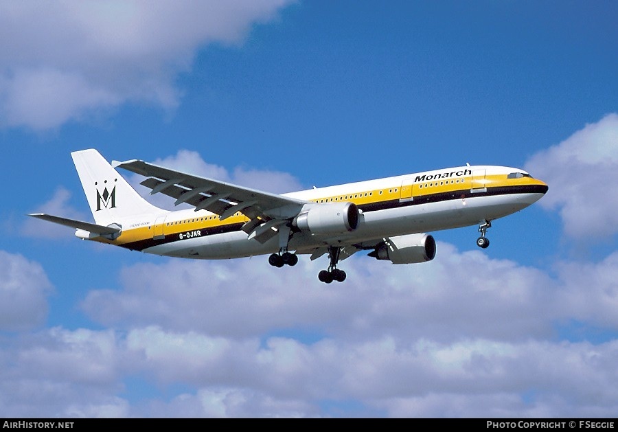 Aircraft Photo of G-OJMR | Airbus A300B4-605R | Monarch Airlines | AirHistory.net #64278