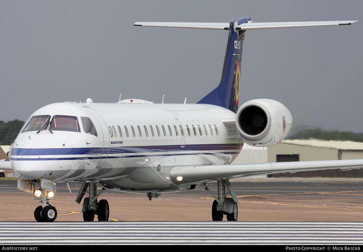 Aircraft Photo of CE-03 | Embraer ERJ-145LR (EMB-145LR) | Belgium - Air Force | AirHistory.net #64300