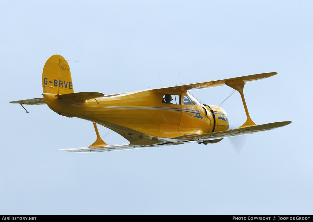 Aircraft Photo of G-BRVE | Beech D17S | AirHistory.net #64302