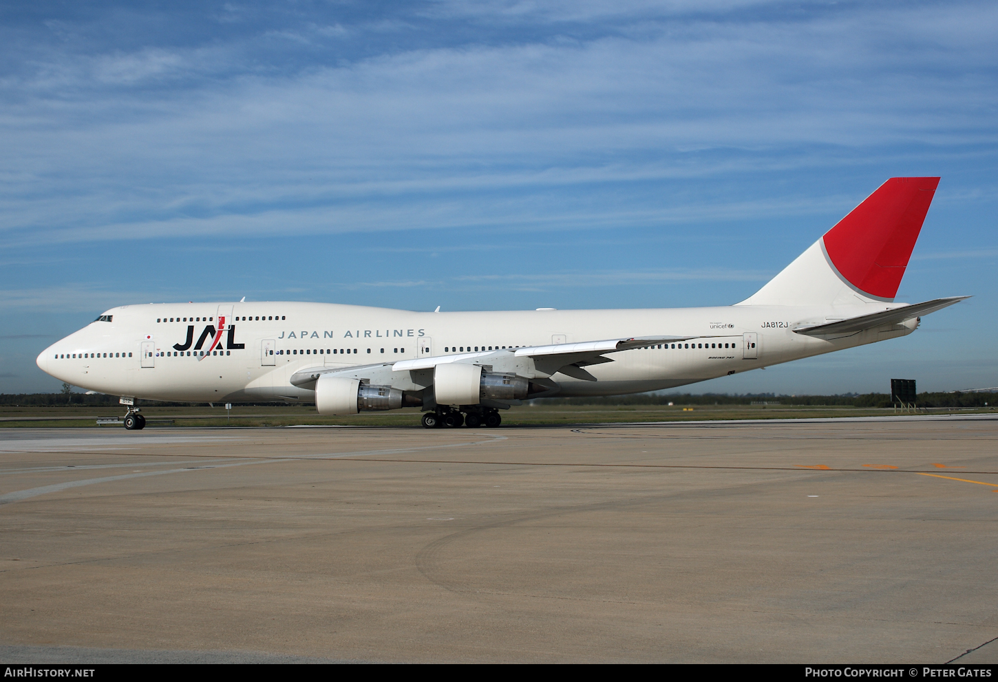 Aircraft Photo of JA812J | Boeing 747-346 | Japan Airlines - JAL | AirHistory.net #64306