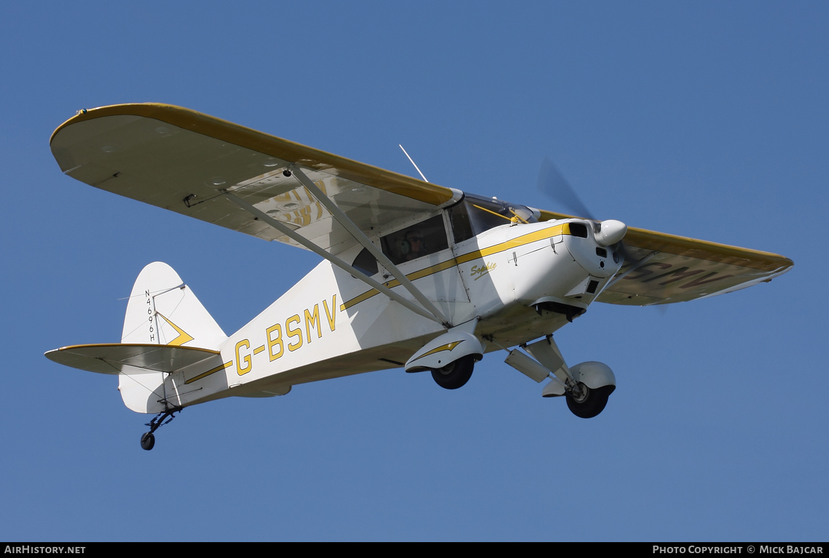 Aircraft Photo of G-BSMV | Piper PA-17 Vagabond | AirHistory.net #64314
