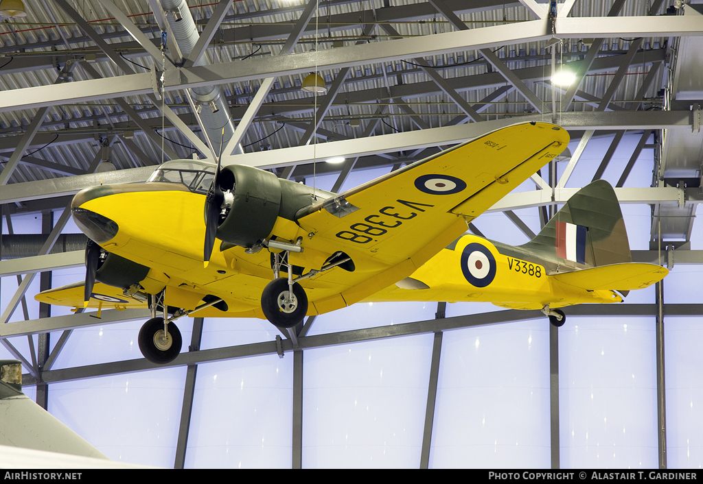 Aircraft Photo of V3388 | Airspeed AS-10 Oxford I | UK - Air Force | AirHistory.net #64316