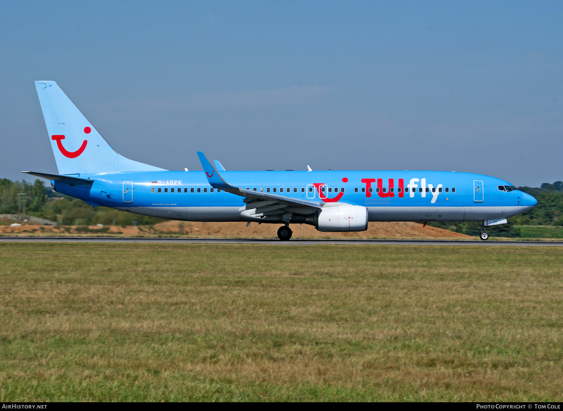 Aircraft Photo of D-ADZV | Boeing 737-804 | TUIfly | AirHistory.net #64326