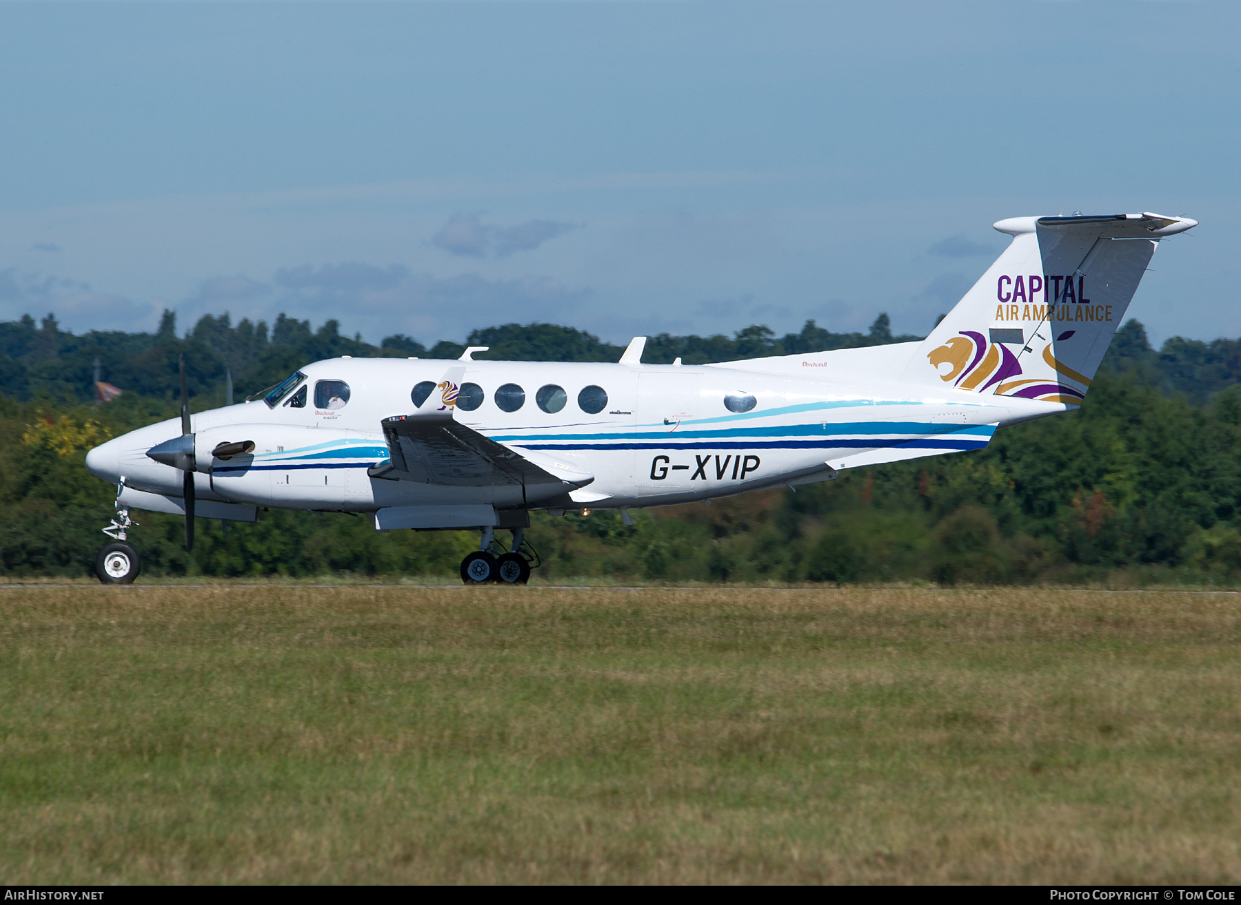 Aircraft Photo of G-XVIP | Beech 200 Super King Air | Capital Air Ambulance | AirHistory.net #64338