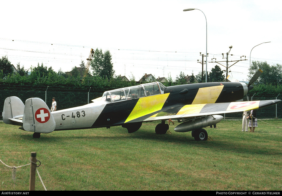 Aircraft Photo of C-483 | F+W C-3605 | Switzerland - Air Force | AirHistory.net #64370