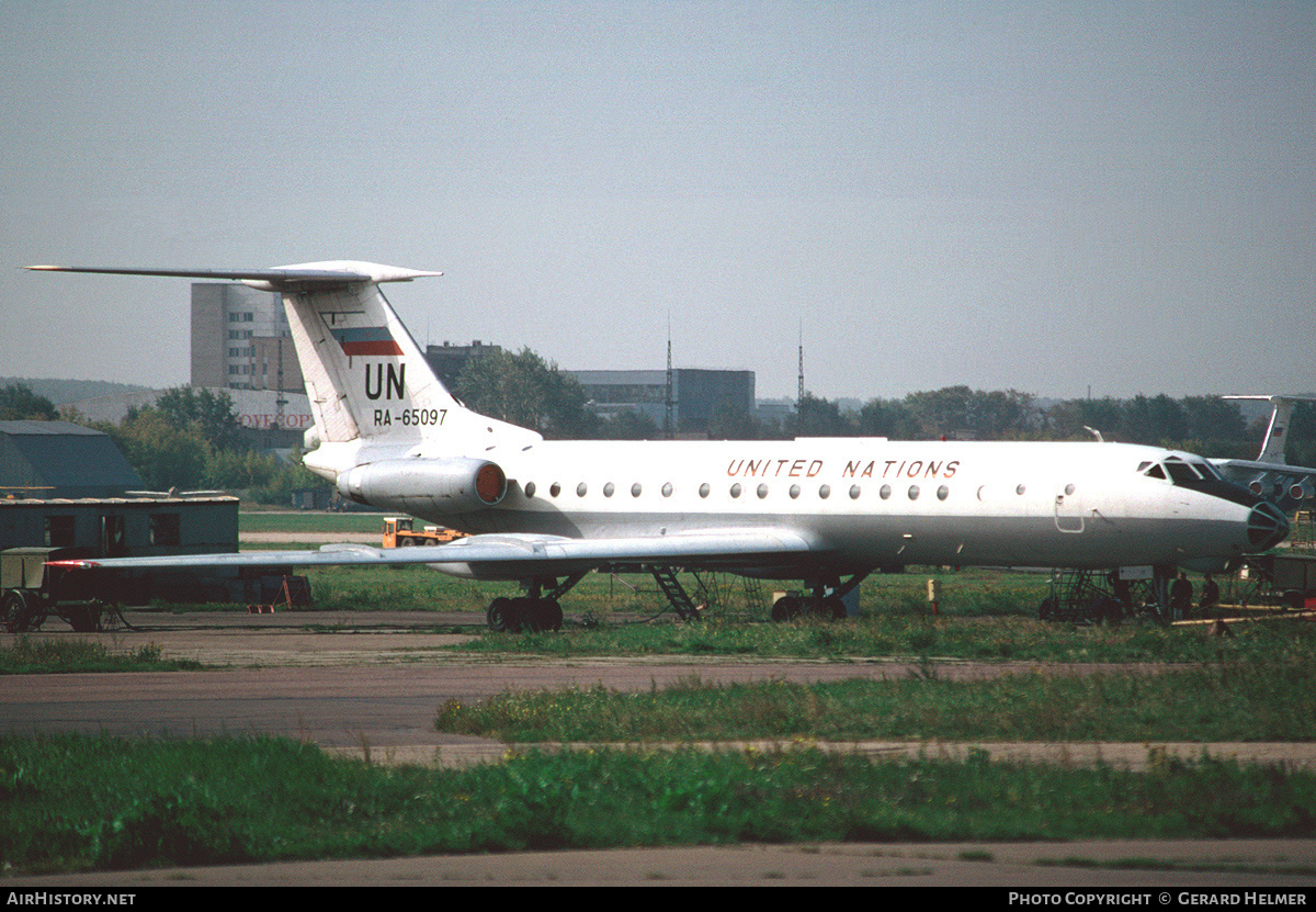 Aircraft Photo of RA-65097 | Tupolev Tu-134AK | United Nations | AirHistory.net #64371