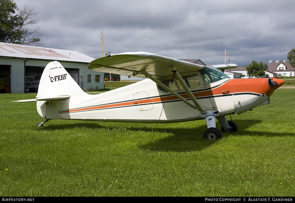 Aircraft Photo of C-FKHF | Stinson 108-2 Voyager | AirHistory.net #64380