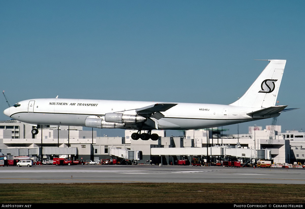 Aircraft Photo of N524SJ | Boeing 707-311C | Southern Air Transport | AirHistory.net #64384