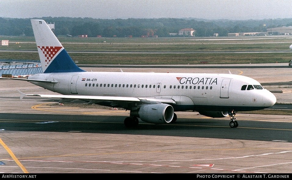 Aircraft Photo of 9A-CTI | Airbus A319-112 | Croatia Airlines | AirHistory.net #64388