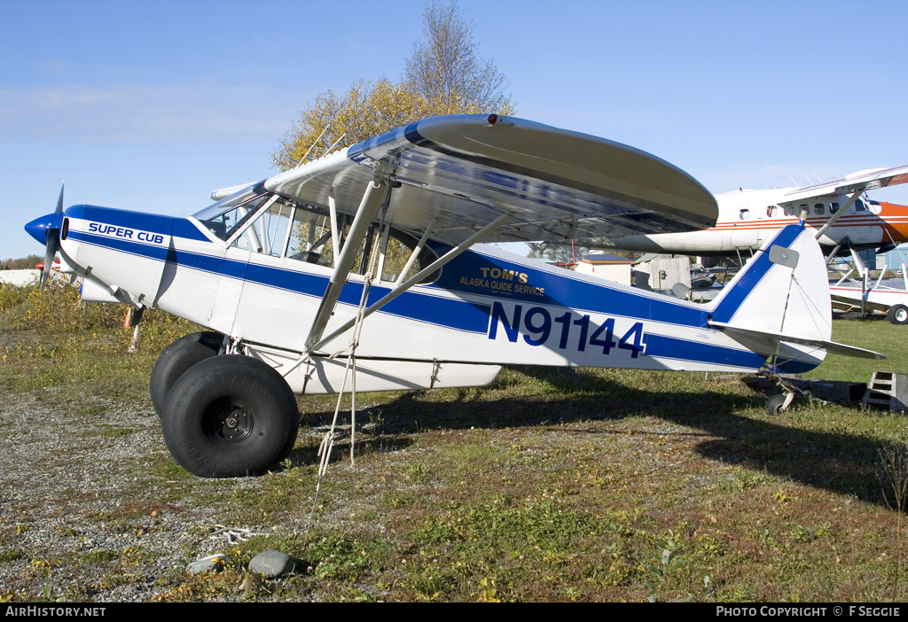 Aircraft Photo of N91144 | Piper PA-18-150 Super Cub | Tom's Alaska Guide Service | AirHistory.net #64407