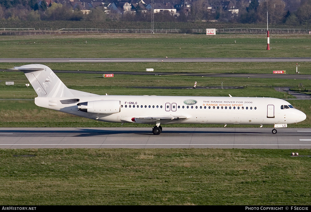 Aircraft Photo of F-GNLG | Fokker 100 (F28-0100) | Blue Line | AirHistory.net #64408