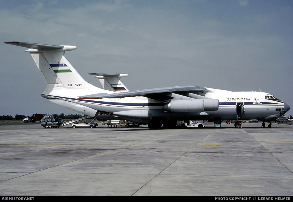 Aircraft Photo of UK-76813 | Ilyushin Il-76TD | Uzbekistan Airways | AirHistory.net #64412