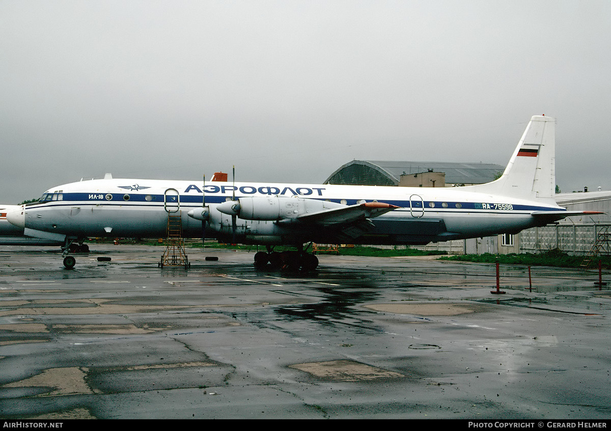 Aircraft Photo of RA-75598 | Ilyushin Il-18DTs Tsiklon | Aeroflot | AirHistory.net #64431