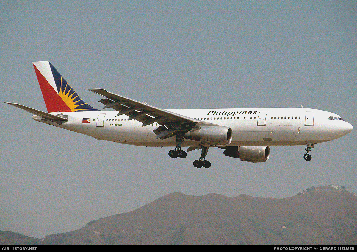 Aircraft Photo of RP-C3002 | Airbus A300B4-103 | Philippine Airlines | AirHistory.net #64437