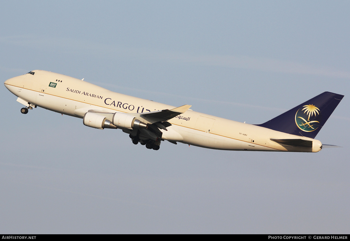 Aircraft Photo of TF-AMU | Boeing 747-48EF/SCD | Saudi Arabian Airlines Cargo | AirHistory.net #64456