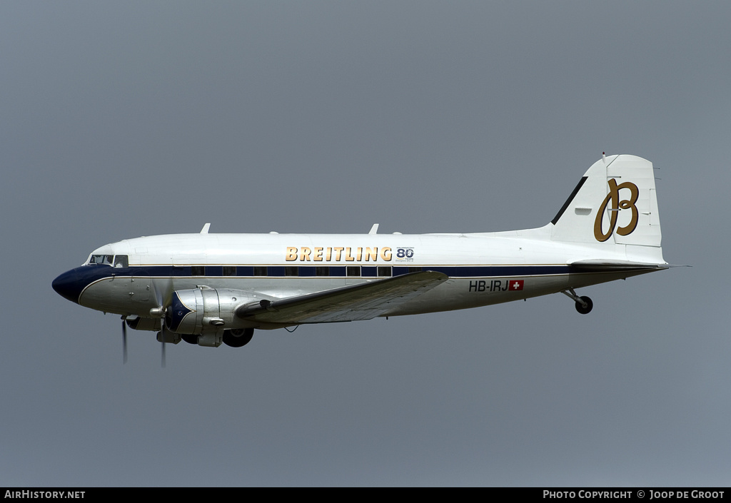 Aircraft Photo of HB-IRJ | Douglas DC-3(A) | AirHistory.net #64482