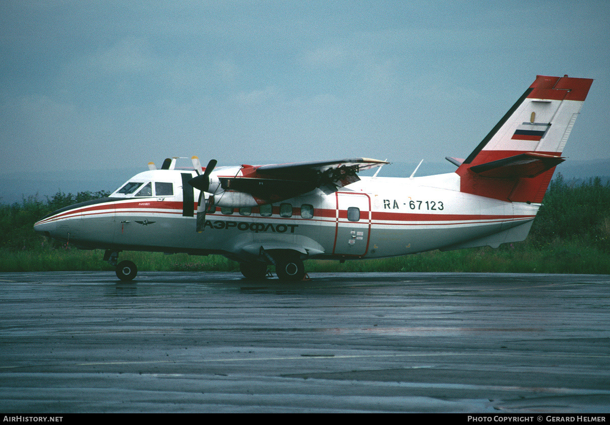 Aircraft Photo of RA-67123 | Let L-410UVP Turbolet | Aeroflot | AirHistory.net #64493