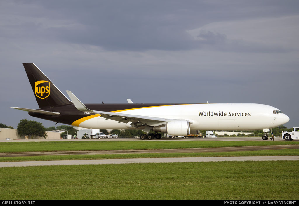 Aircraft Photo of N308UP | Boeing 767-34AF/ER | United Parcel Service - UPS | AirHistory.net #64505