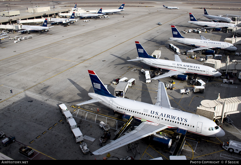 Aircraft Photo of N820AW | Airbus A319-132 | US Airways | AirHistory.net #64506