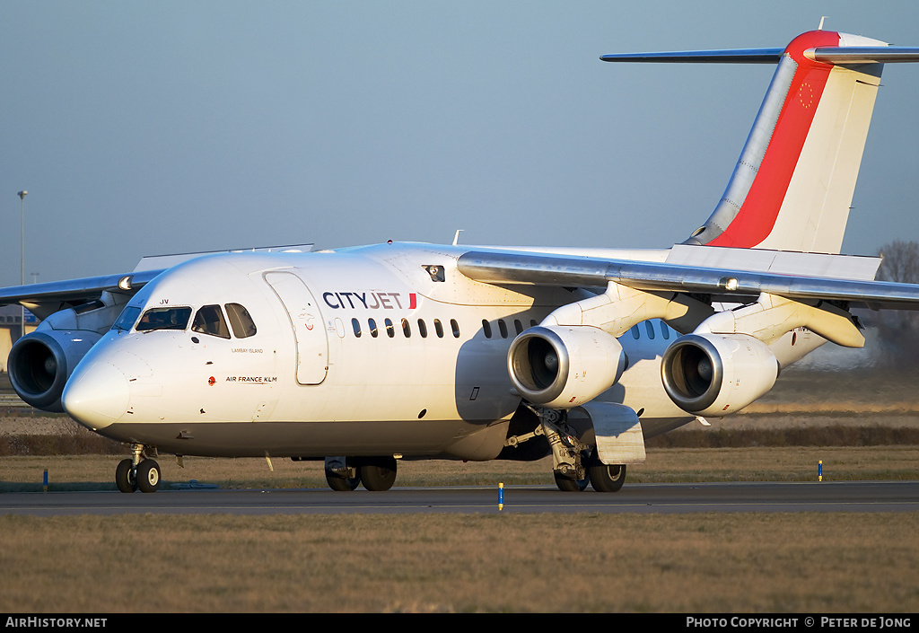 Aircraft Photo of EI-RJV | BAE Systems Avro 146-RJ85 | CityJet | AirHistory.net #64511