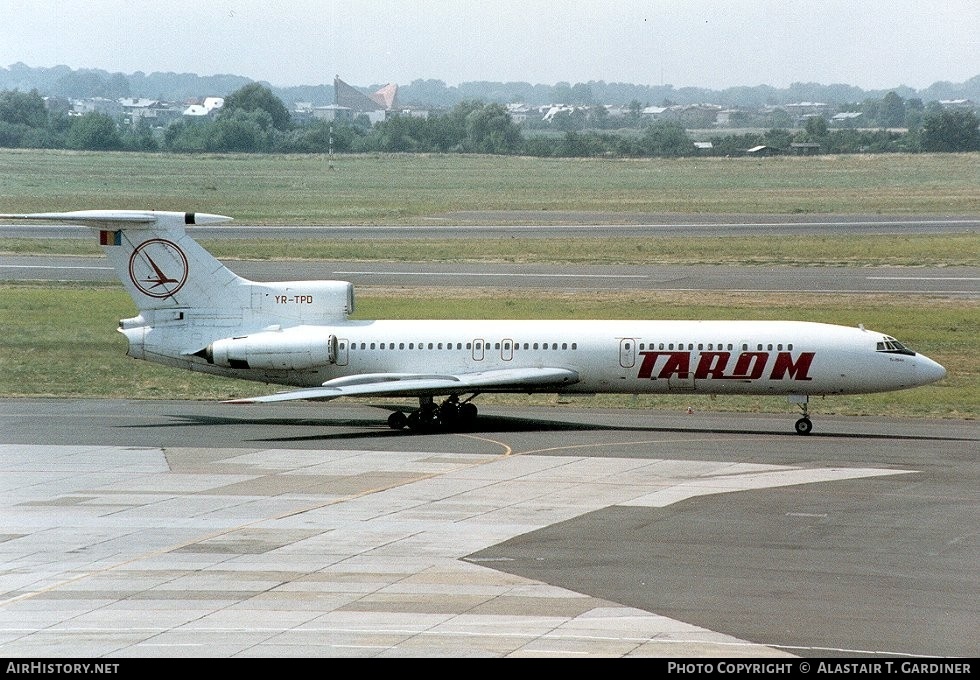 Aircraft Photo of YR-TPD | Tupolev Tu-154B | TAROM - Transporturile Aeriene Române | AirHistory.net #64524