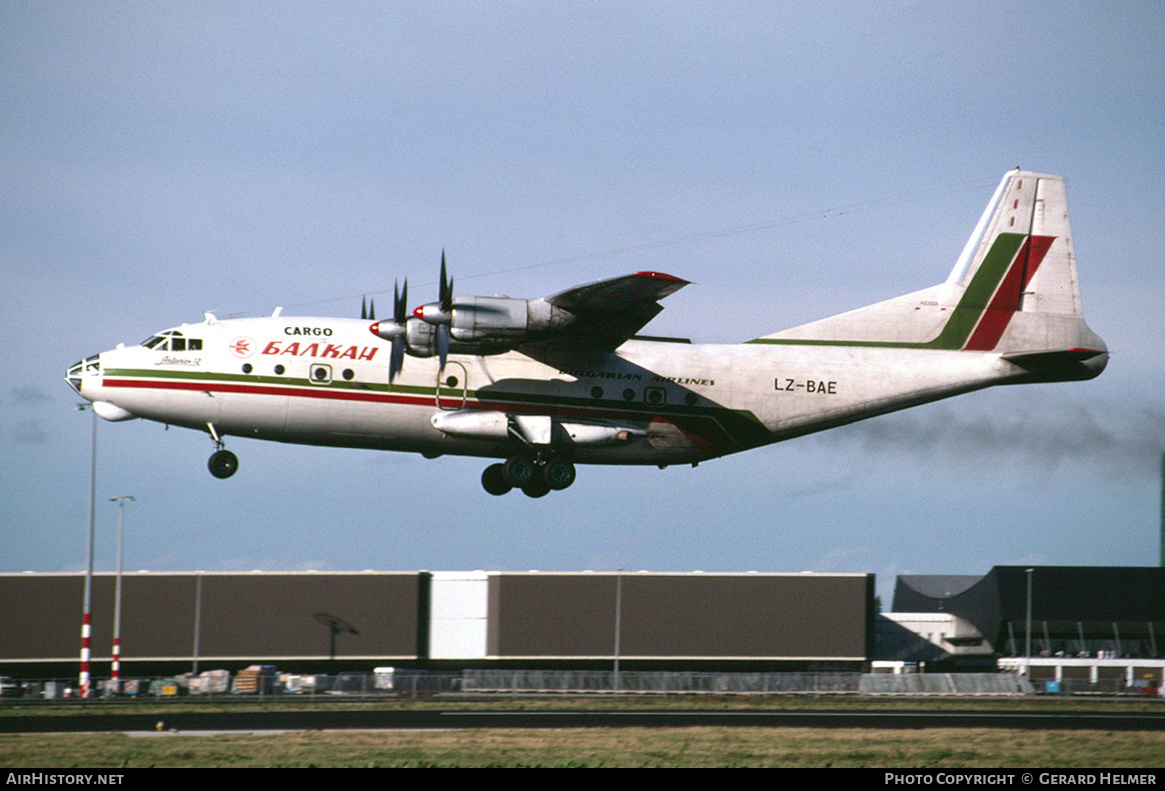 Aircraft Photo of LZ-BAE | Antonov An-12BP | Balkan - Bulgarian Airlines Cargo | AirHistory.net #64544