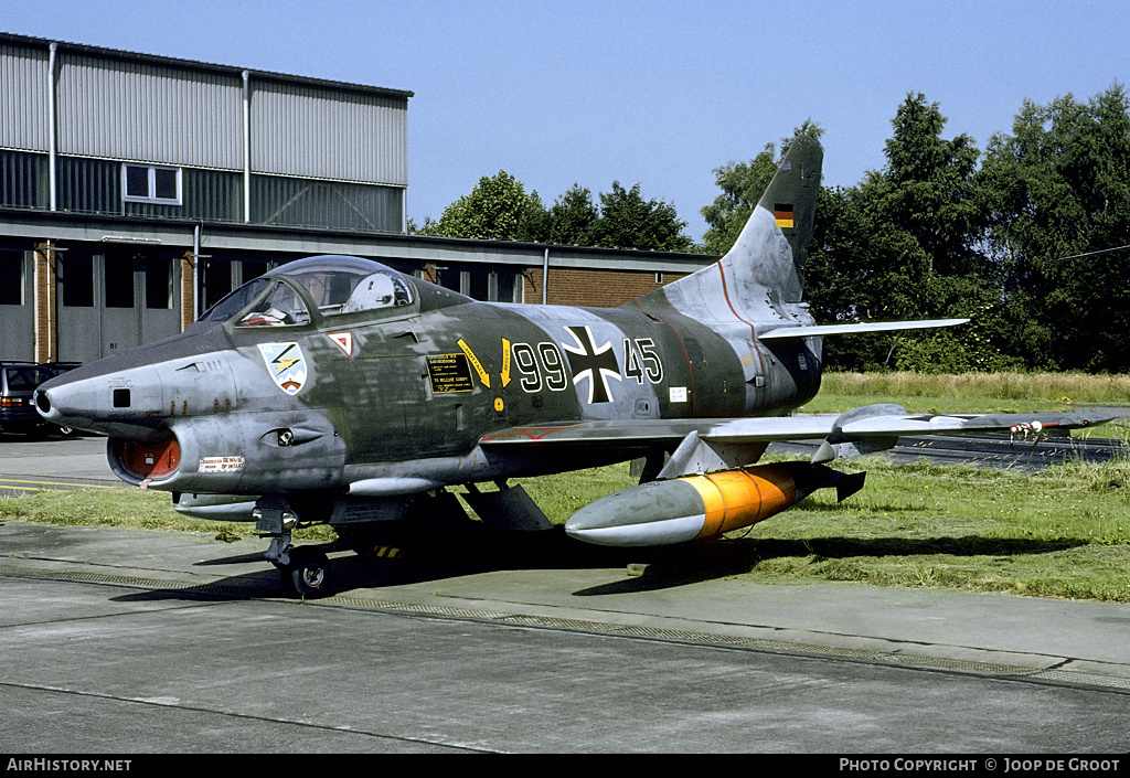 Aircraft Photo of 9945 | Fiat G-91R/3 | Germany - Air Force | AirHistory.net #64549