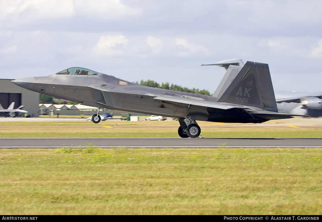 Aircraft Photo of 06-4126 / AF06-126 | Lockheed Martin F-22A Raptor | USA - Air Force | AirHistory.net #64553