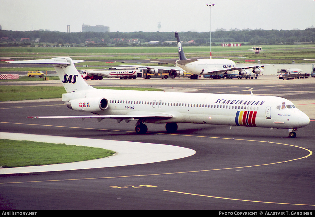 Aircraft Photo of OY-KHG | McDonnell Douglas MD-82 (DC-9-82) | Scandinavian Airlines - SAS | AirHistory.net #64555