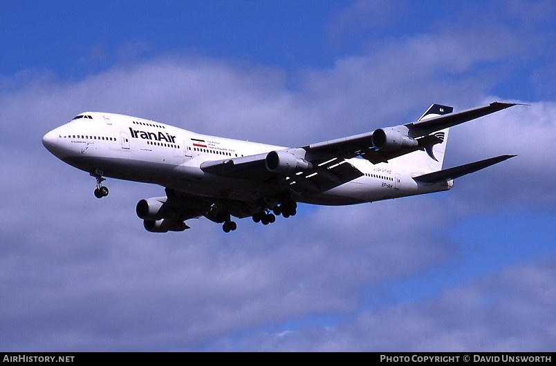 Aircraft Photo of EP-IAH | Boeing 747-286BM | Iran Air | AirHistory.net #64566