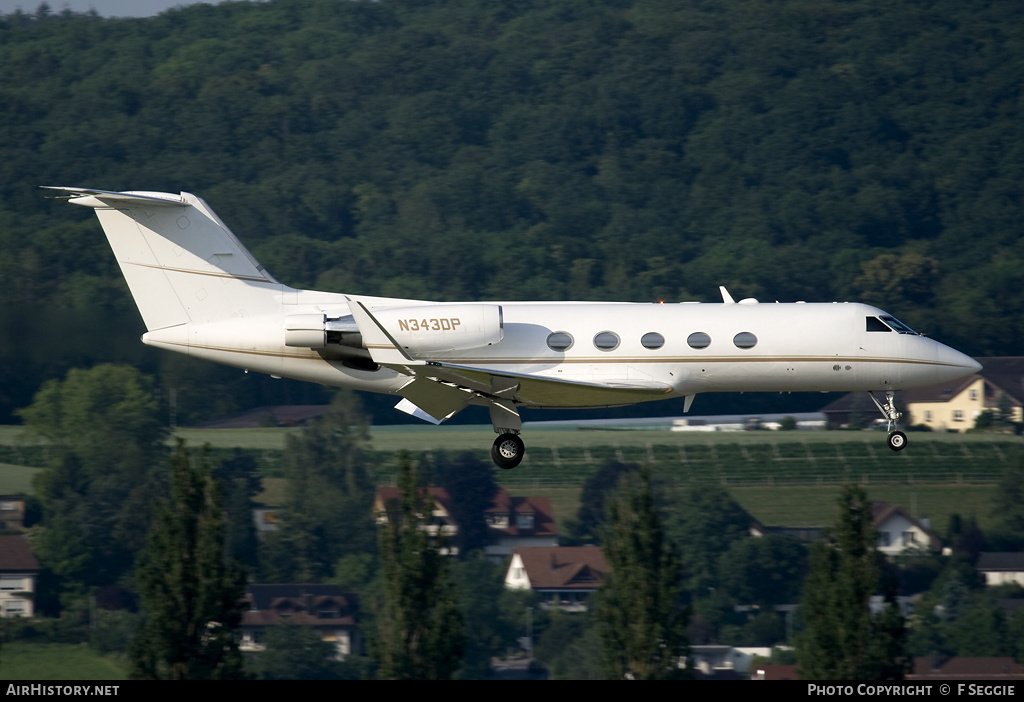 Aircraft Photo of N343DP | Gulfstream Aerospace G-1159A Gulfstream III | AirHistory.net #64580