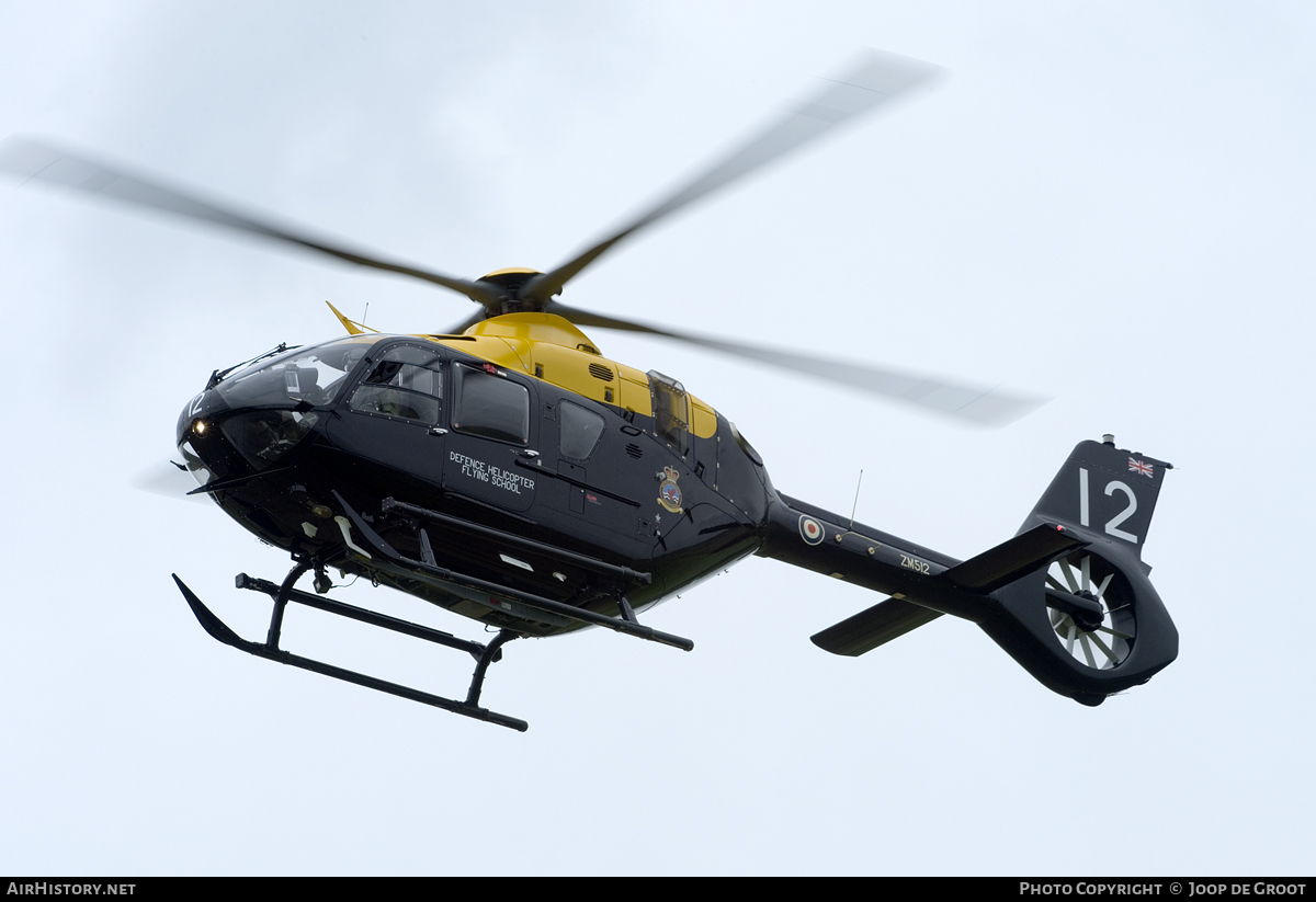 Aircraft Photo of ZM512 | Airbus Helicopters H-135 Juno HT1 (EC-135T-3H) | UK - Air Force | AirHistory.net #64584