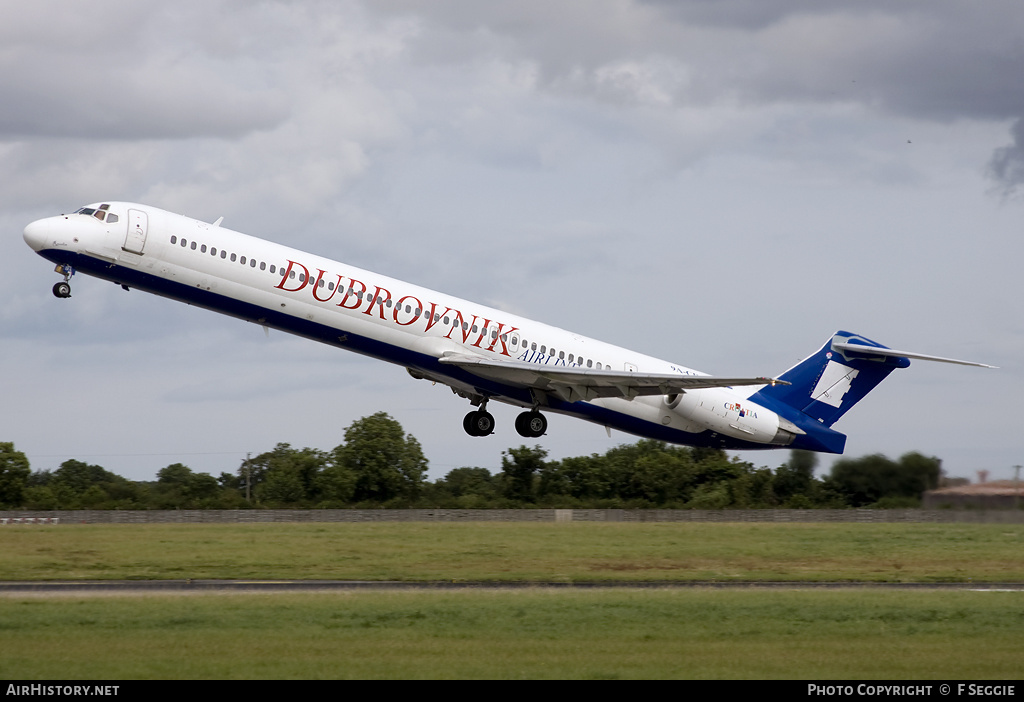 Aircraft Photo of 9A-CDA | McDonnell Douglas MD-83 (DC-9-83) | Dubrovnik Airline | AirHistory.net #64587