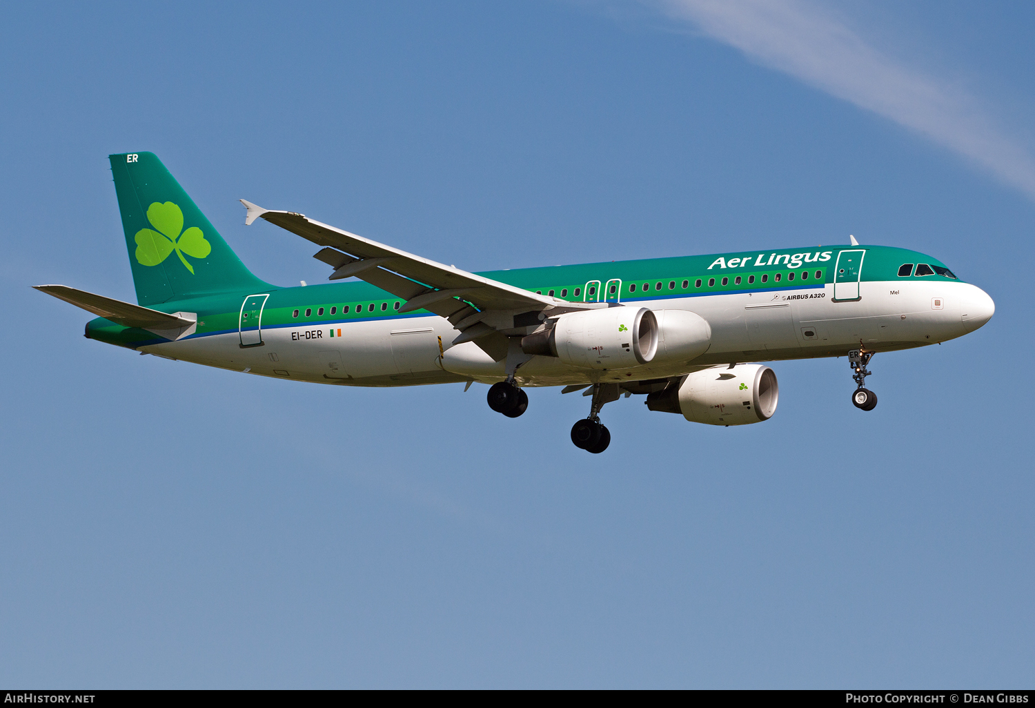 Aircraft Photo of EI-DER | Airbus A320-214 | Aer Lingus | AirHistory.net #64589