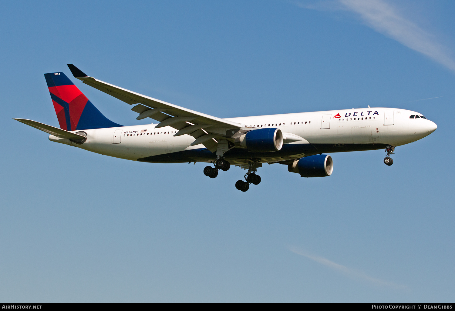 Aircraft Photo of N854NW | Airbus A330-223 | Delta Air Lines | AirHistory.net #64597
