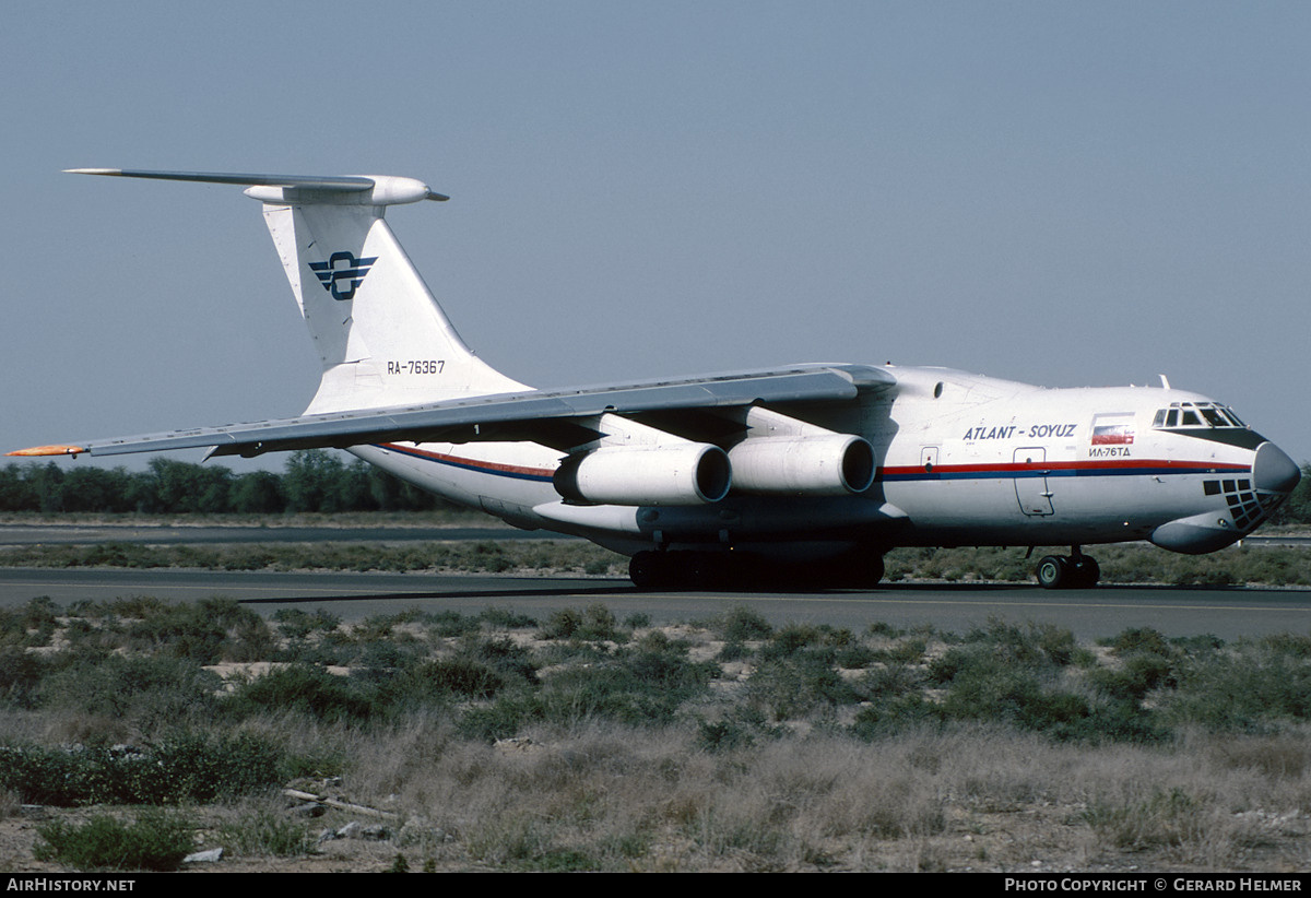 Aircraft Photo of RA-76367 | Ilyushin Il-76TD | Atlant-Soyuz Airlines | AirHistory.net #64603