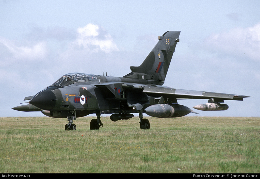 Aircraft Photo of ZA551 | Panavia Tornado GR1 | UK - Air Force | AirHistory.net #64627
