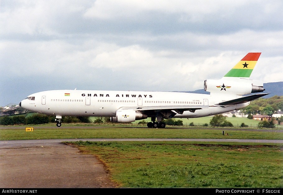 Aircraft Photo of OO-PHN | McDonnell Douglas DC-10-30 | Ghana Airways | AirHistory.net #64632