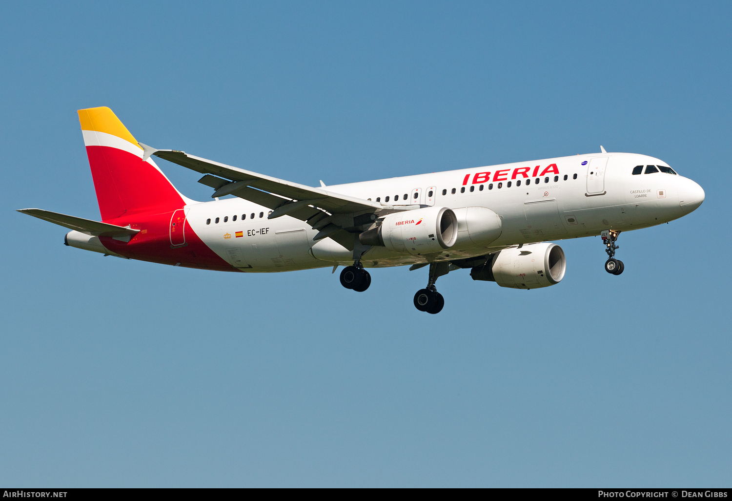 Aircraft Photo of EC-IEF | Airbus A320-214 | Iberia | AirHistory.net #64639