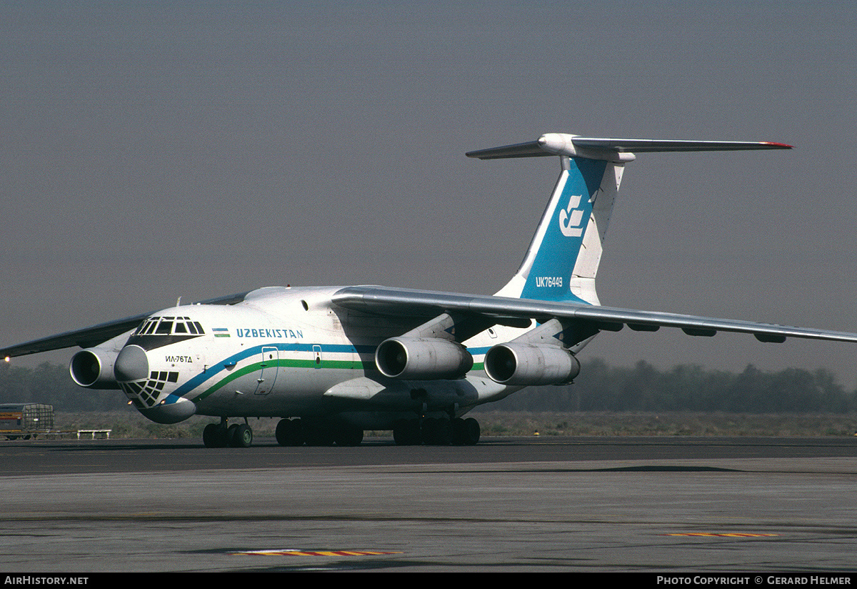 Aircraft Photo of UK-76449 | Ilyushin Il-76TD | Uzbekistan Airways | AirHistory.net #64640