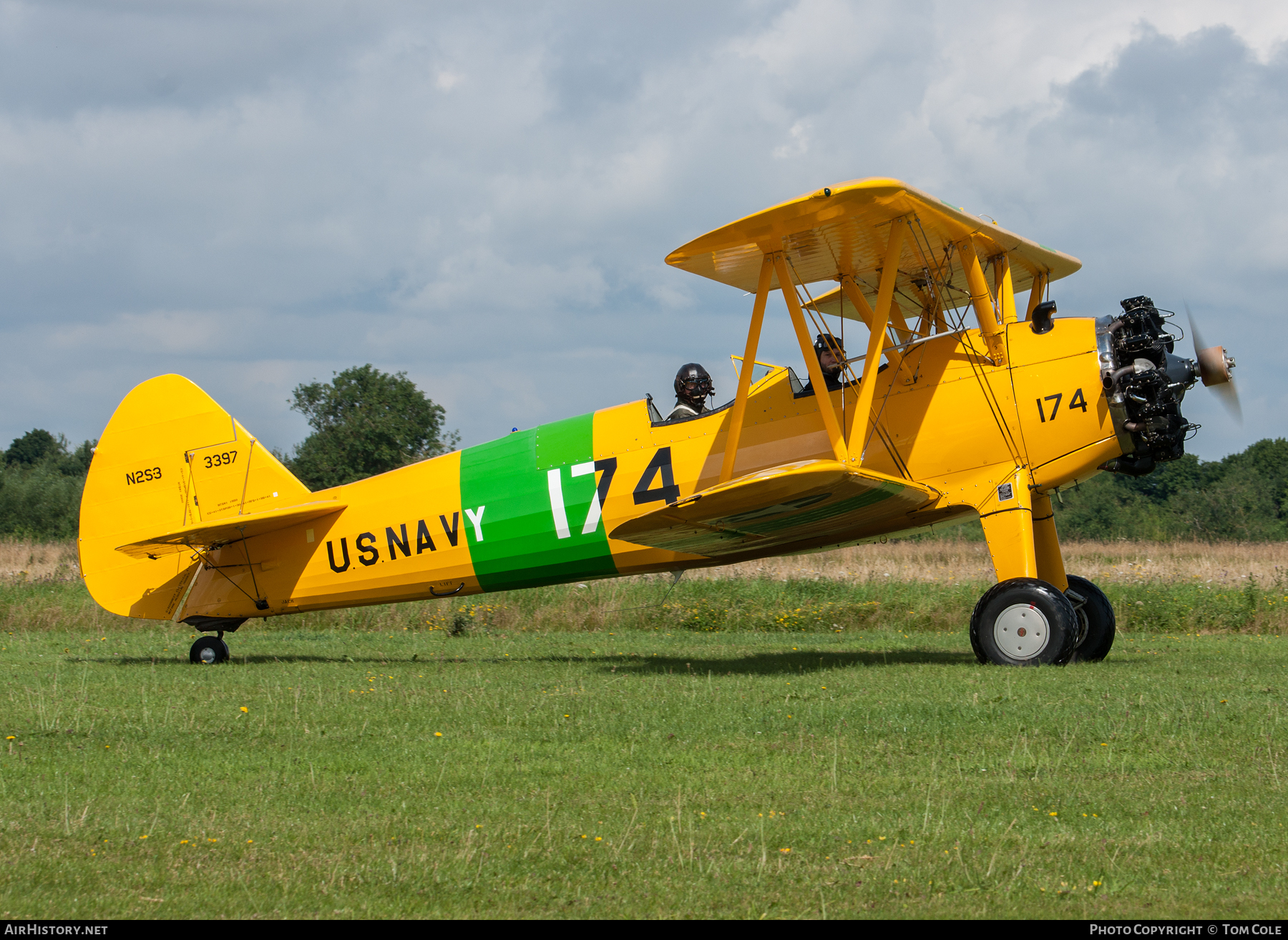 Aircraft Photo of G-OBEE / 3397 | Boeing N2S-3 Kaydet (B75N1) | USA - Navy | AirHistory.net #64644