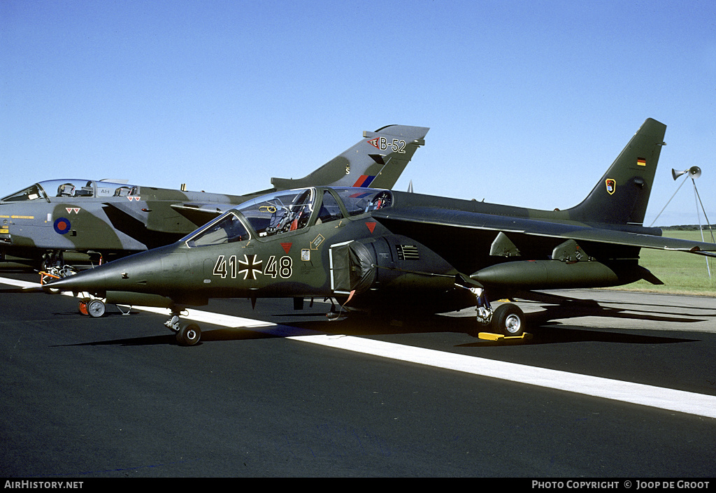 Aircraft Photo of 4148 | Dassault-Dornier Alpha Jet A | Germany - Air Force | AirHistory.net #64655
