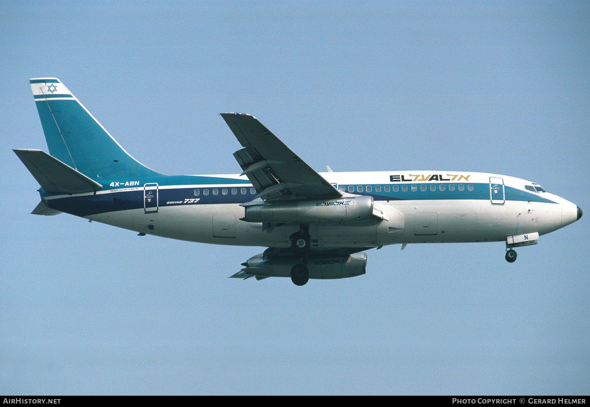Aircraft Photo of 4X-ABN | Boeing 737-258/Adv | El Al Israel Airlines | AirHistory.net #64677