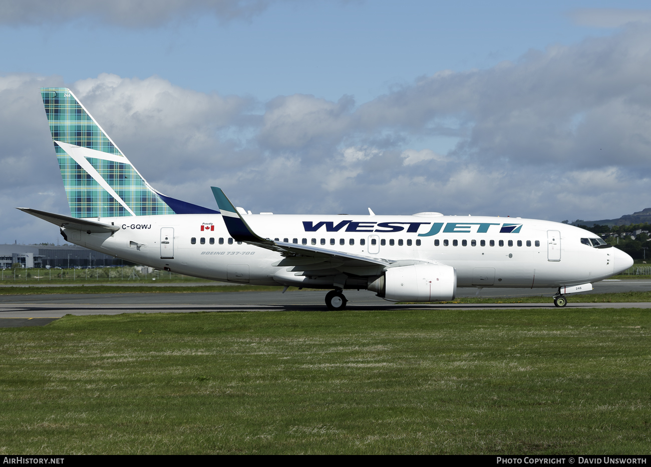 Aircraft Photo of C-GQWJ | Boeing 737-7CT | WestJet | AirHistory.net #64689
