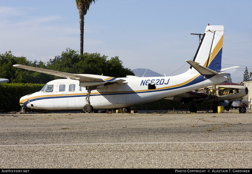 Aircraft Photo of N662DJ | Aero Commander 680FL(P) Pressurized Grand Commander | AirHistory.net #64690
