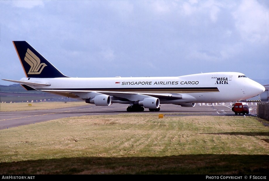 Aircraft Photo of 9V-SFF | Boeing 747-412F/SCD | Singapore Airlines Cargo | AirHistory.net #64698