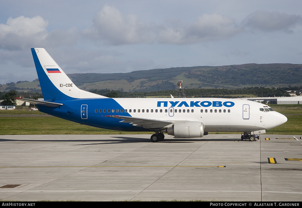 Aircraft Photo of EI-CDE | Boeing 737-548 | Pulkovo Airlines | AirHistory.net #64699